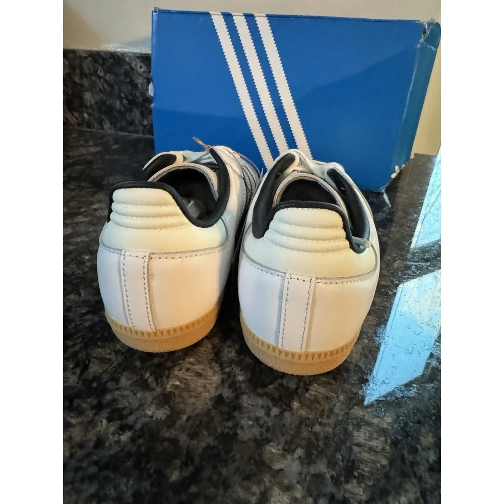 Adidas SAMBA OG Men's Shoes White/Black ID1480 Size 4.‎ Sneakers